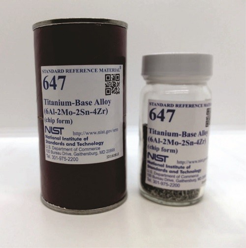 SRM 647  鈦合金，鋁鉬錫鋯標準品