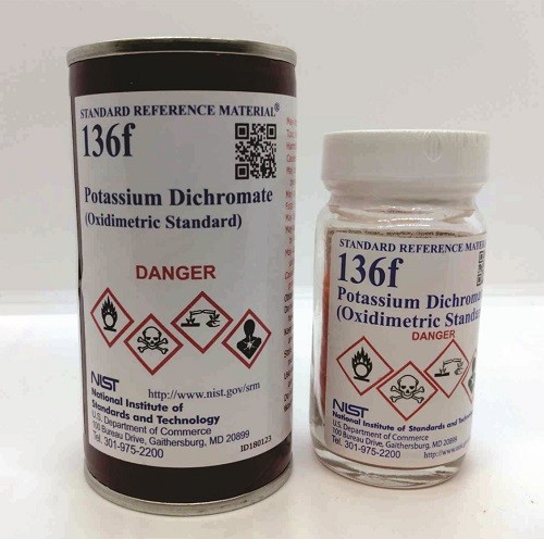 SRM 136f  重鉻酸鉀(氧化標(biāo)準(zhǔn))標(biāo)準(zhǔn)品