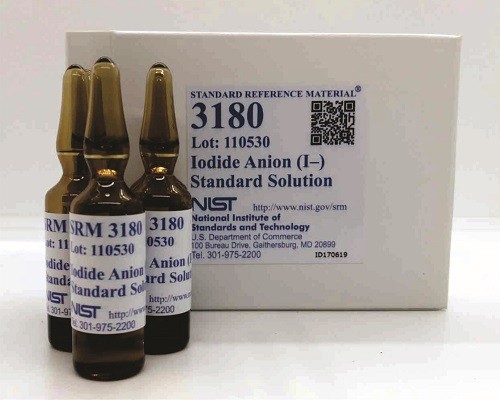 SRM 3180 碘陰離子 (I-)標準品
