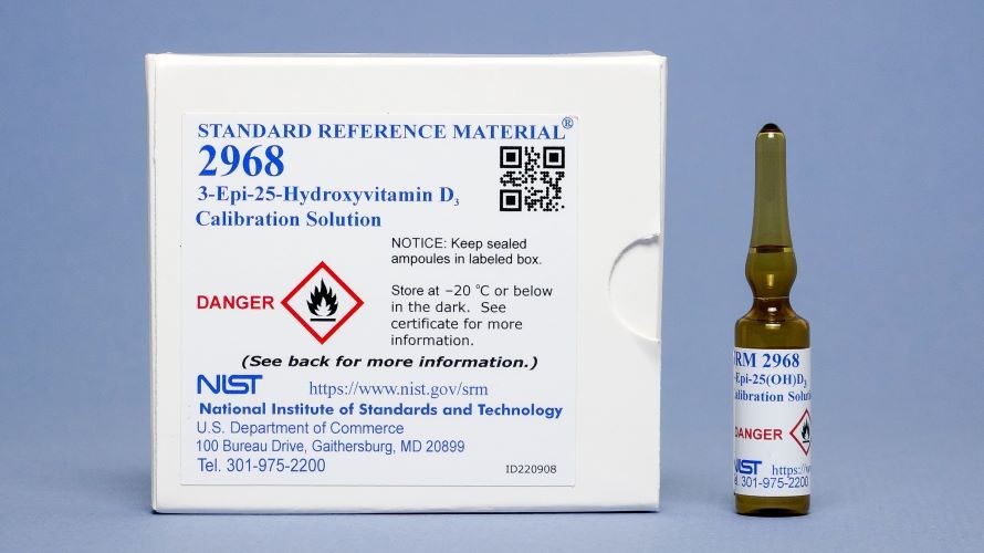 SRM 2968a 3-Epi-25-羥基維生素D3校準溶液