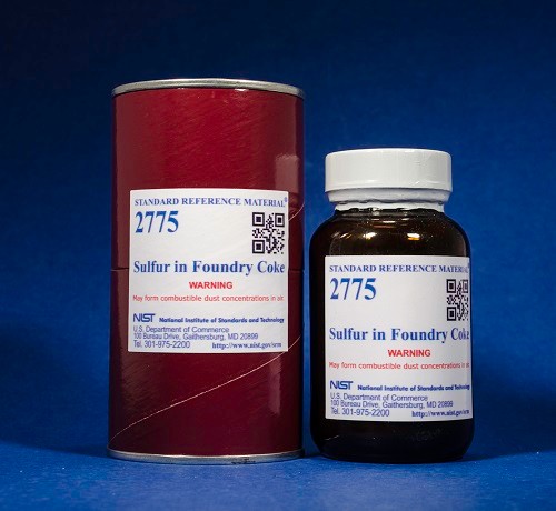 SRM 2775  鑄造焦炭中的硫標(biāo)準(zhǔn)品