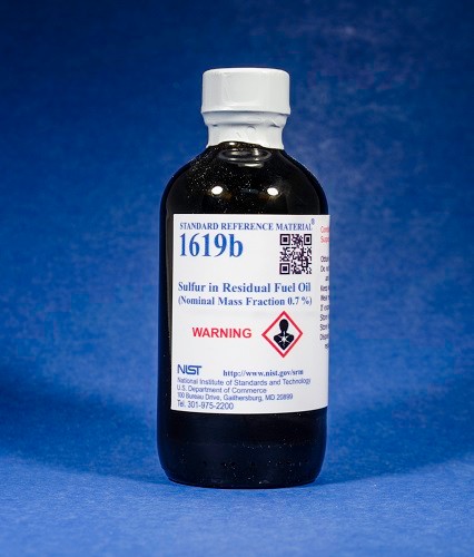 SRM 1619b  殘余燃料油中的硫(名義質(zhì)量分數(shù)0.7%)