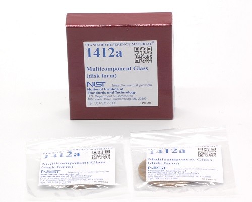 SRM 1412a 多組分玻璃(圓盤形式)標準品