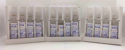 SRM 931h 紫外可見分光光度法液體吸光度標準品